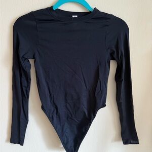 Black Long Sleeve Bodysuit